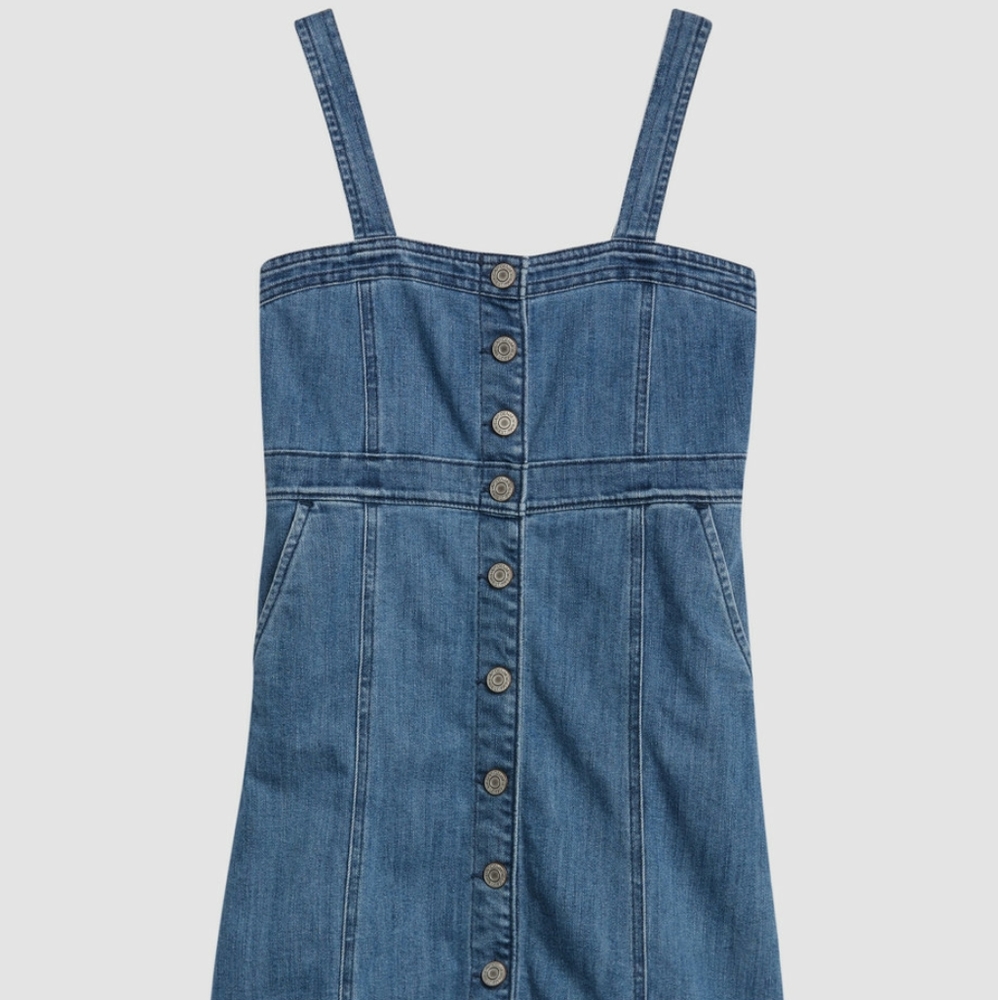💥SALE💥Gap Denim Button-Front Dress